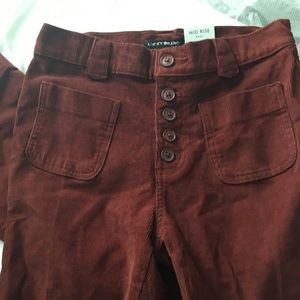 Lucky Brand pants corduroy